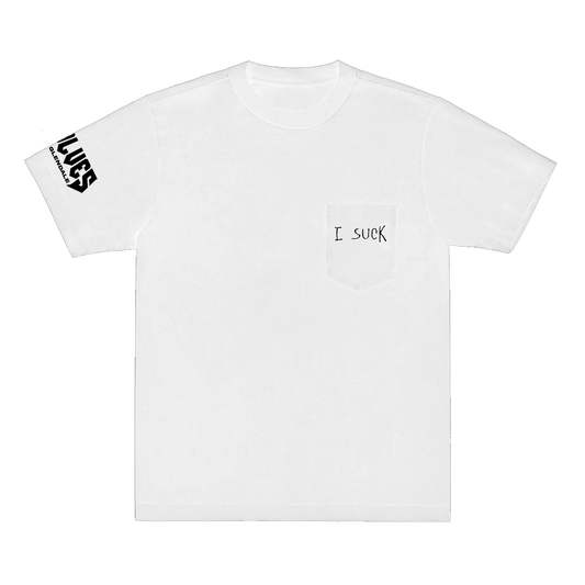 Wolves of Glendale - I Suck Tee - White