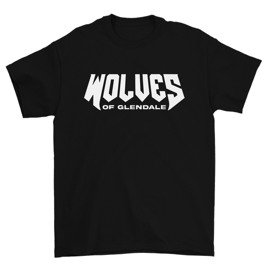 Wolves of Glendale - Black Logo T-shirt